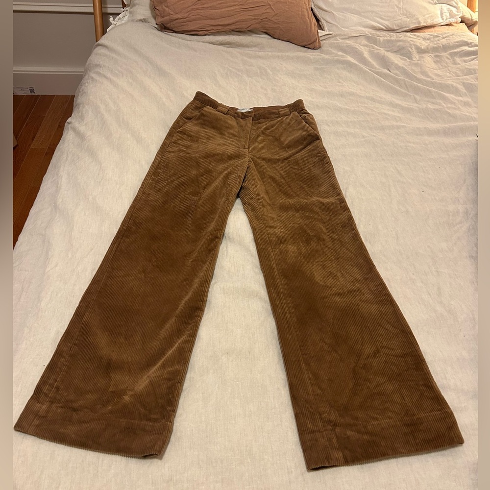 & Other Stories Tan Corduroy Trousers